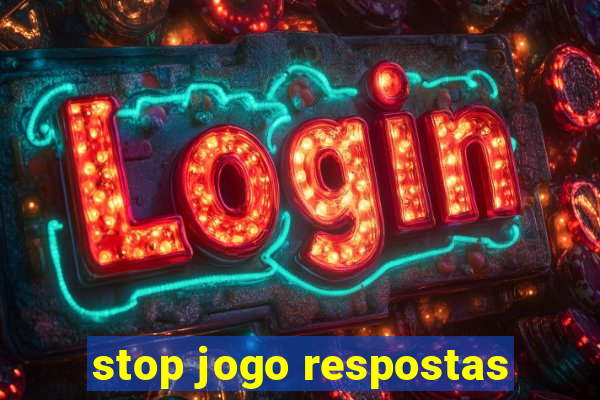 stop jogo respostas